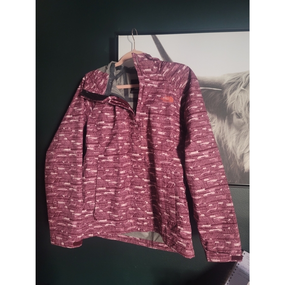 The North Face Venture Novelty Rain Jacket Large Women's Hoodie - Picture 2 of 12